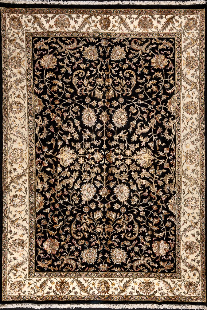 2992 - Indian Kashan Collection Wool-Bamboo Silk